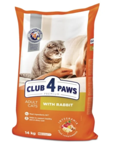 Hrana uscata pisici Club 4 Paws cu iepure 14 kg