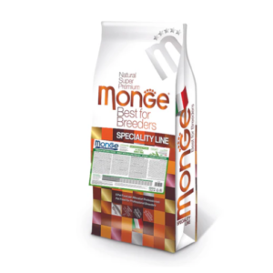 Monge Breeder Dog Adult iepure orez si cartof 15kg