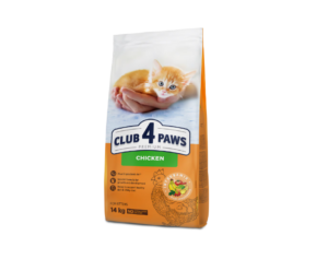 Hrana uscata pisici Club 4 Paws kitten 14 kg