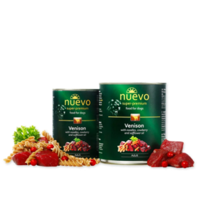 400g conserva NUEVO caine adult cu caprioara