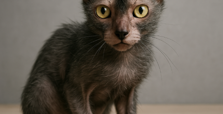 Lykoi pisica vârcolac