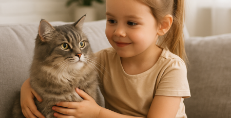 rase pisici bune cu copiii