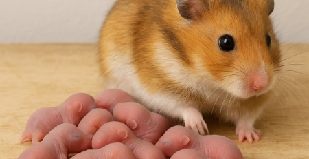 gestatia la hamsteri