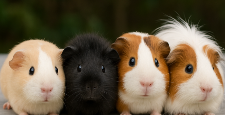 Hamsteri Rase porci de guinea