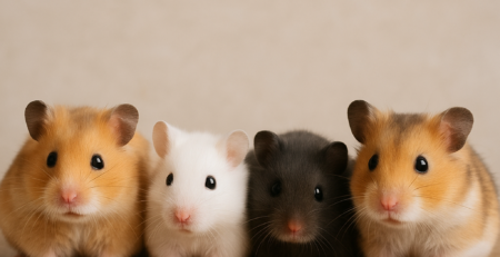 Hamsteri varietăți de culoare